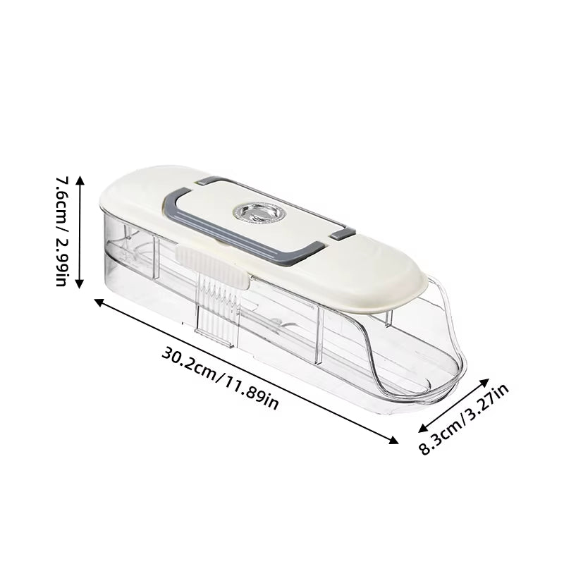 Multi Layer Combination Automatic Rolling Egg Box, Refrigerator Storage Box Dedicated Side Door Egg Tray, Refrigerator Egg Rack