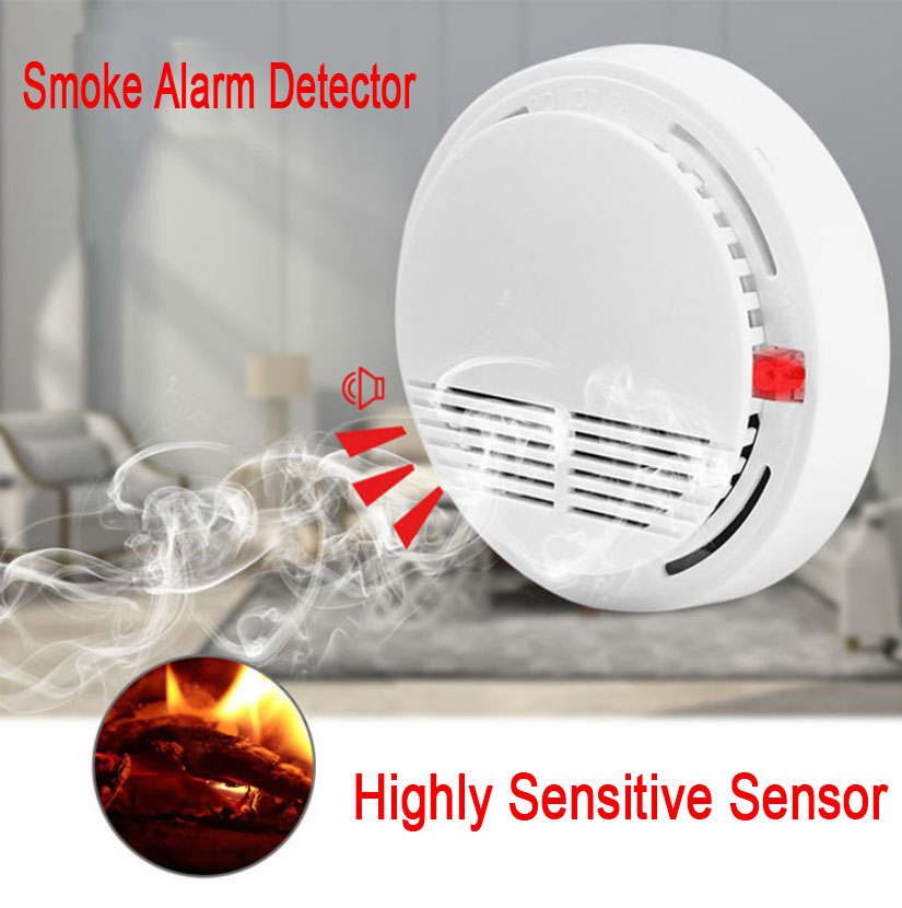 Photoelectric Smoke Alarm with Battery